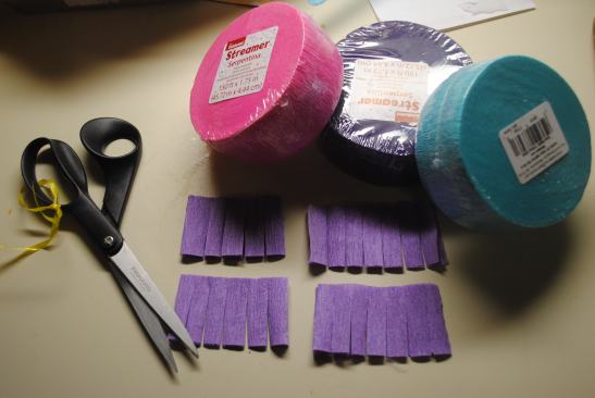 One of the purple rolls plus two more colors.