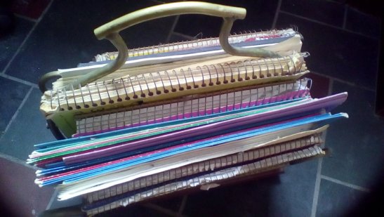 This is ALL of what I wrote in my teens and early 20s by hand.