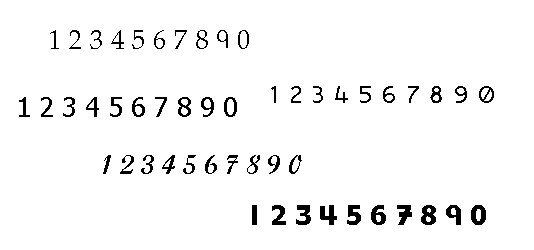mathematics writing digits